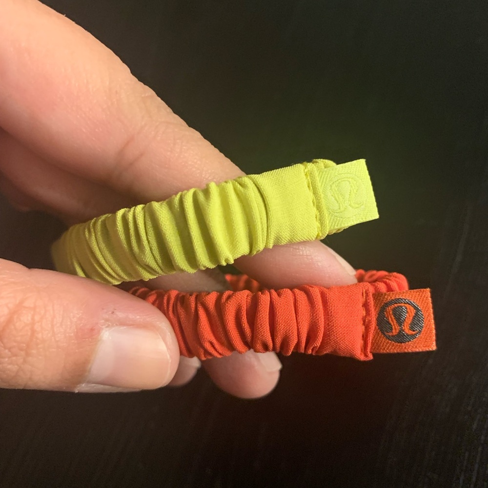 Lululemon Skinny Scrunchies